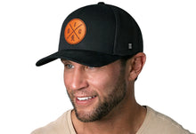 Load image into Gallery viewer, Bigfoot X Trucker Hat  |  Black Sasquatch Snapback
