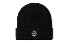 Load image into Gallery viewer, Boston Beanie | Black BOS X
