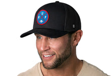 Load image into Gallery viewer, Buffalo Trucker Hat  |  Black BUF X Football Snapback
