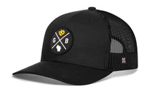 Load image into Gallery viewer, Green Bay Trucker Hat  |  Black GB Cheese X Snapback
