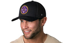 Load image into Gallery viewer, Minnesota Trucker Hat  |  Black MIN X Football Snapback
