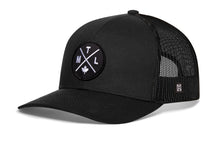 Load image into Gallery viewer, Montreal Trucker Hat  |  Black MTL X Snapback
