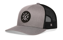 Load image into Gallery viewer, New York City Trucker Hat  |  Gray-Black NYC X Snapback
