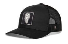 Load image into Gallery viewer, Oyster Shell Trucker Hat  |  Black Oyster Snapback
