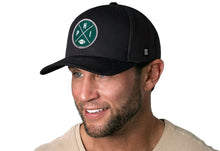 Load image into Gallery viewer, Philadelphia Trucker Hat  |  Black PHI X Football Snapback
