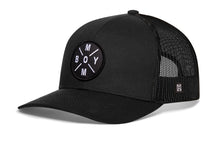 Load image into Gallery viewer, Boy Mom Trucker Hat  |  Black  Snapback

