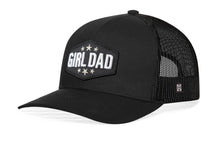 Load image into Gallery viewer, Girl Dad Trucker Hat  |  Black  Snapback
