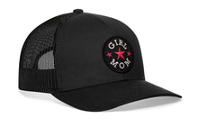 Load image into Gallery viewer, Girl Mom Trucker Hat  |  Black  Snapback
