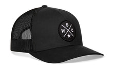 Load image into Gallery viewer, Washington DC Trucker Hat  |  Black WDC X Snapback
