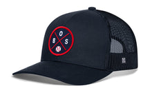 Load image into Gallery viewer, Boston Trucker Hat  |  BOS X Baseball Snapback
