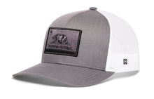 Load image into Gallery viewer, California Flag Trucker Hat  |  Black tactical Snapback
