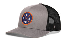 Load image into Gallery viewer, Denver Trucker Hat  |  Black DEN X Football Snapback
