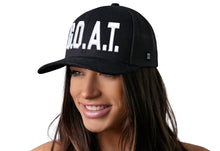 Load image into Gallery viewer, G.O.A.T. Trucker Hat  |  Black GOAT Snapback
