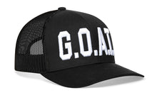 Load image into Gallery viewer, G.O.A.T. Trucker Hat  |  Black GOAT Snapback

