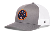 Load image into Gallery viewer, Detroit Trucker Hat  |  DET X Baseball Snapback
