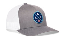 Load image into Gallery viewer, Kansas City Trucker Hat  |  KC X Baseball Snapback
