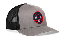 Load image into Gallery viewer, Minnesota Trucker Hat  |  MIN X Baseball Snapback
