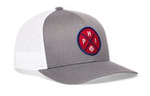 Load image into Gallery viewer, Philadelphia Trucker Hat  |  PHI X Baseball Snapback
