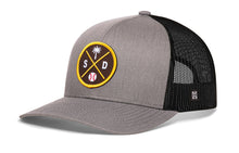 Load image into Gallery viewer, San Diego Trucker Hat  |  SD X Baseball Snapback
