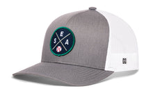 Load image into Gallery viewer, Seattle Trucker Hat  |  SEA X Baseball Snapback
