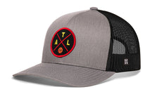 Load image into Gallery viewer, Atlanta Trucker Hat  |  ATL X Basketball Snapback
