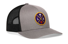 Load image into Gallery viewer, Los Angeles Trucker Hat  |  LA X Basketball Snapback
