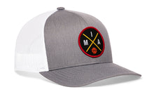 Load image into Gallery viewer, Miami Trucker Hat  |  MIA X Basketball Snapback
