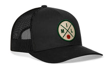 Load image into Gallery viewer, Milwaukee Trucker Hat  |  MIL X Basketball Snapback
