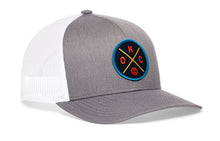 Load image into Gallery viewer, Oklahoma City Trucker Hat  |  OKC X Basketball Snapback
