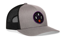 Load image into Gallery viewer, Sacramento Trucker Hat  |  SAC X Basketball Snapback

