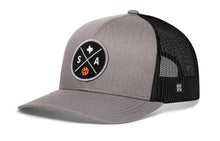 Load image into Gallery viewer, San Antonio Trucker Hat  |  SA X Basketball Snapback
