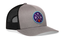 Load image into Gallery viewer, Utah Trucker Hat  |  UTA X Basketball Snapback
