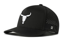 Load image into Gallery viewer, Bull Skull Performance 5-Panel Hat  |  Steer Flexfit® Snapback

