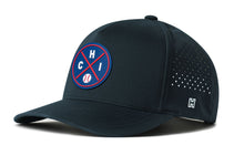 Load image into Gallery viewer, Chicago Baseball Performance 5-Panel Hat  |  Blue CHI X Flexfit® Snapback
