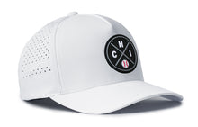 Load image into Gallery viewer, Chicago Baseball Performance 5-Panel Hat  |   Black CHI X Flexfit® Snapback
