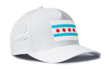 Load image into Gallery viewer, Chicago Flag Performance 5-Panel Hat  |  City Flexfit® Snapback

