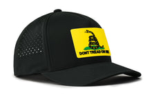 Load image into Gallery viewer, Dont Tread On Me 5-Panel Hat  |  Yellow Gadsden Flag Flexfit® Snapback

