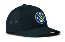 Load image into Gallery viewer, Los Angeles Football Performance 5-Panel Hat  |  Dark Blue LA X Flexfit® Snapback
