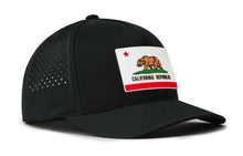 Load image into Gallery viewer, California Flag Performance 5-Panel Hat  |  CA Flexfit® Snapback
