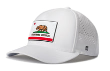 Load image into Gallery viewer, California Flag Performance 5-Panel Hat  |  CA Flexfit® Snapback
