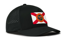 Load image into Gallery viewer, Florida Flag Performance 5-Panel Hat  |  FL Flexfit® Snapback
