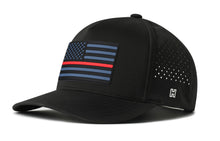Load image into Gallery viewer, Thin Red Line Tactical Performance 5-Panel Hat  |  Firefighter Flexfit® Snapback
