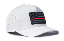 Load image into Gallery viewer, Thin Red Line Tactical Performance 5-Panel Hat  |  Firefighter Flexfit® Snapback
