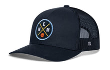 Load image into Gallery viewer, Memphis Trucker Hat  |  MEM X Basketball Snapback
