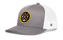 Load image into Gallery viewer, Pittsburgh Trucker Hat  |  Black PIT X Football Snapback
