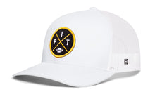 Load image into Gallery viewer, Pittsburgh Trucker Hat  |  Black PIT X Football Snapback

