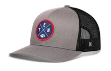 Load image into Gallery viewer, Tennessee Trucker Hat  |  Black TEN X Football Snapback

